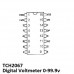 آیسی ولتمتر دیجیتال 3 رقمی 0 تا 99.9 ولت TCH2067